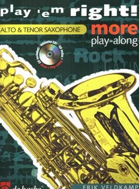 278-（萨克斯伴奏曲谱）放克两本之2Erik Veldkamp 13首