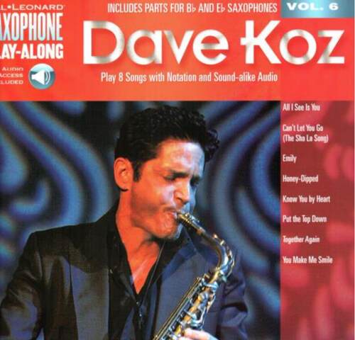 256-戴夫考兹 流行萨克斯曲谱+伴奏Dave Koz8首Know You By Heart