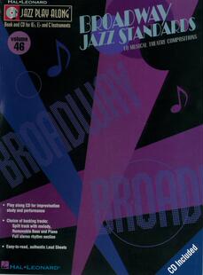 爵士大师曲谱伴奏Vol. 046 - Broadway Jazz Standards百老汇爵士