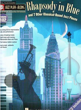 36-（小号曲谱伴奏）蓝色狂想曲“Rhapsody in Blue” 8首