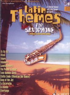 themes 190 Latin 拉丁经典 12首 萨克斯曲谱伴奏