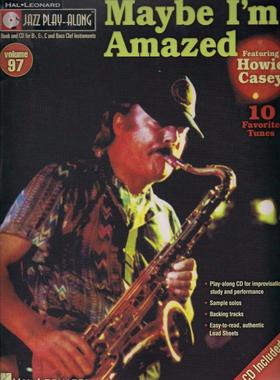306-流行萨克斯曲谱伴奏Maybe I'm Amazed我会很惊讶10首