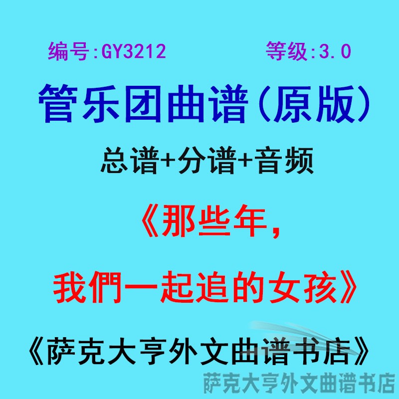 3.0级那些我們一起女孩乐团合奏