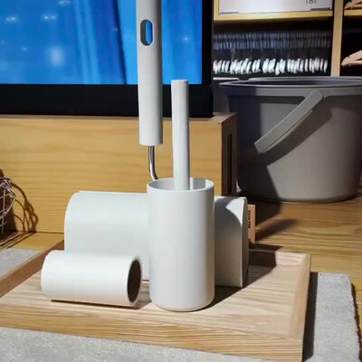 无印良品清洁滚筒粘毛除尘替换纸