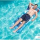 Bestway水上浮床成人充气漂浮垫浮排游泳池彩绘浮板冲浪时尚 创意