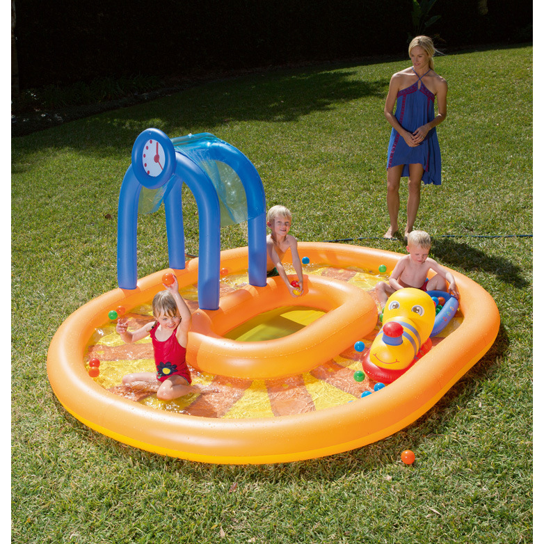 Bestway充气游泳池加厚钓鱼沙池