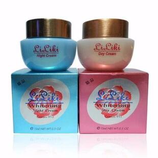 正品台湾亮丽快日霜晚霜洗面奶白里透红美颜嫩肤淡斑美白祛斑霜