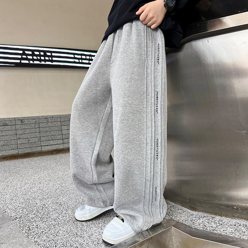 男童春装阔腿裤子2026新款儿童装运动卫裤春秋款痞帅风男孩春季潮,童装/婴儿装/亲子装,裤子,淘宝优惠券,粉丝福利购,淘宝优惠卷