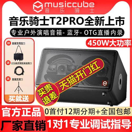 T2PRO便携户外直播充电吹管木吉他萨克斯弹唱音箱