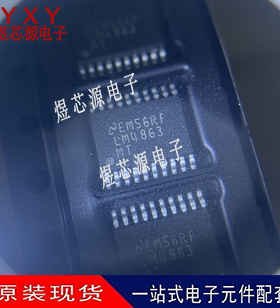 LM4863MTX TSSOP20 LM4863MT 贴片20脚 双声道音频功放芯片 IC