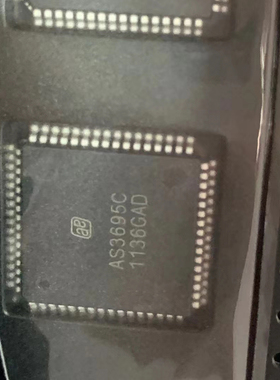AS3695C 液晶电源管理IC芯片 LED驱动集成电路 QFP64