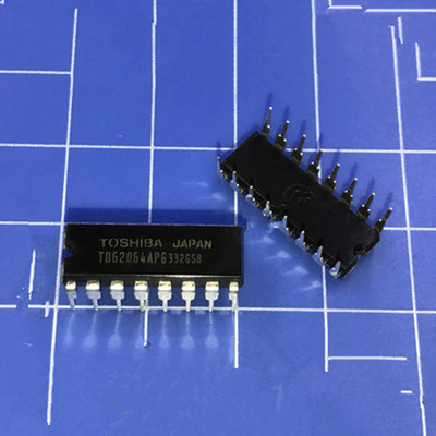TD62064APG TD62064AP TD62064 DIP-16 达林顿驱动器芯片全新原装