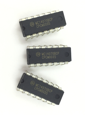 全新原装 MC14070BCP MC14070B 封装DIP-14 集成电路 IC芯片