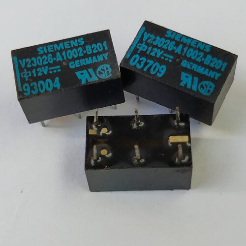 全新原装泰科旗下AXICOM继电器V23026-A1002-B201 12V 6脚