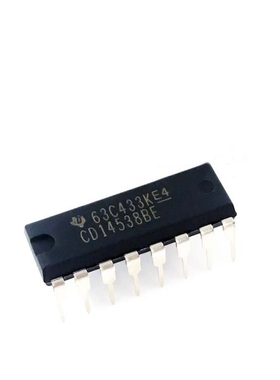 全新 CD4538BE HEF4538BP DIP-16 逻辑-多频振荡器 现货