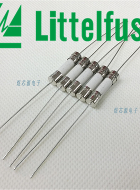 0215010.MXEP进口延时陶瓷保险丝 5x20 10A 250V T10AH250VP带脚