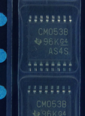 原装CD4053BPWR 丝印CM053B 贴片TSSOP-16脚 多路复用器芯片IC