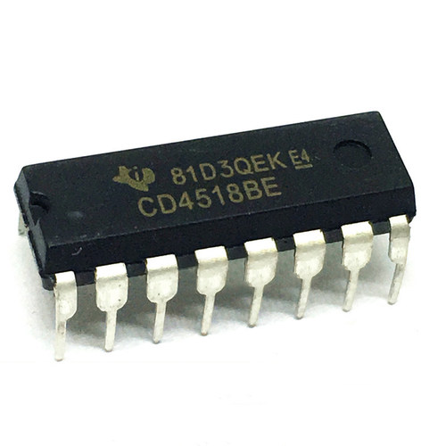 CD4518BE HEF4518BP DIP-16 全新 原装进口 双BCD加法计数器