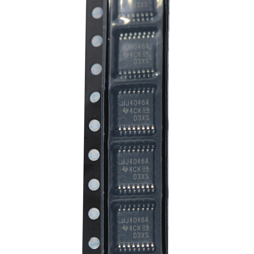 CD74HC4046APWR 74HC4046 HJ4046A 全新 贴片TSSOP16 时钟发生器