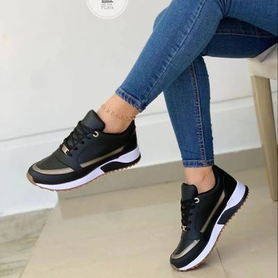 女休闲单鞋运动鞋新women sneakers female leisure sports shoes