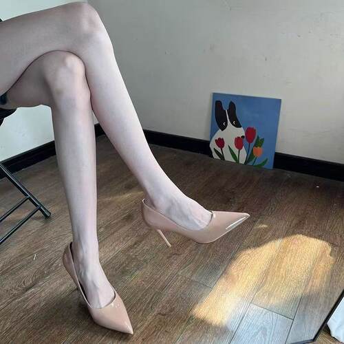 Summer nude flat shoes, women's soft soled shoes, girls