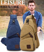 men chest back pack shoulder crossbody sling sport bag