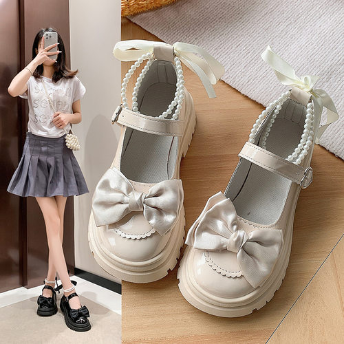 New Little Leather Shoes for Women's Summer Fairy shoes