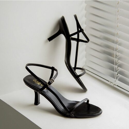 Women's Summer Same Buckle High Heels Sandals Sexy Fashion