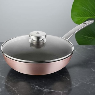 德国双立人Enjoy系列24cm不粘锅煎锅 炒锅牛排锅平底锅电磁炉通用