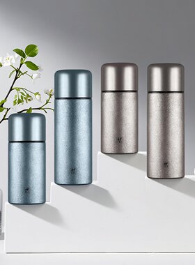 德国双立人Thermo系列纯钛Ti保温保鲜焖茶杯高档泡茶杯母婴级材质