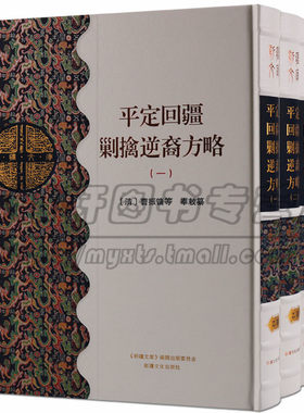 正版 新疆文库 乙部 （共四卷）平定回疆剿擒逆裔方略 历史 地方史志 民族史志 新疆文化出版社图书