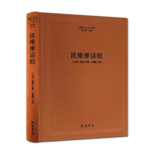 佛教十三经注疏 注维摩诘经(后秦)僧肇撰于德校注简体横排本佛经原文原著注释线装书局佛经佛教经典入门图书基础知识研究宗教文化
