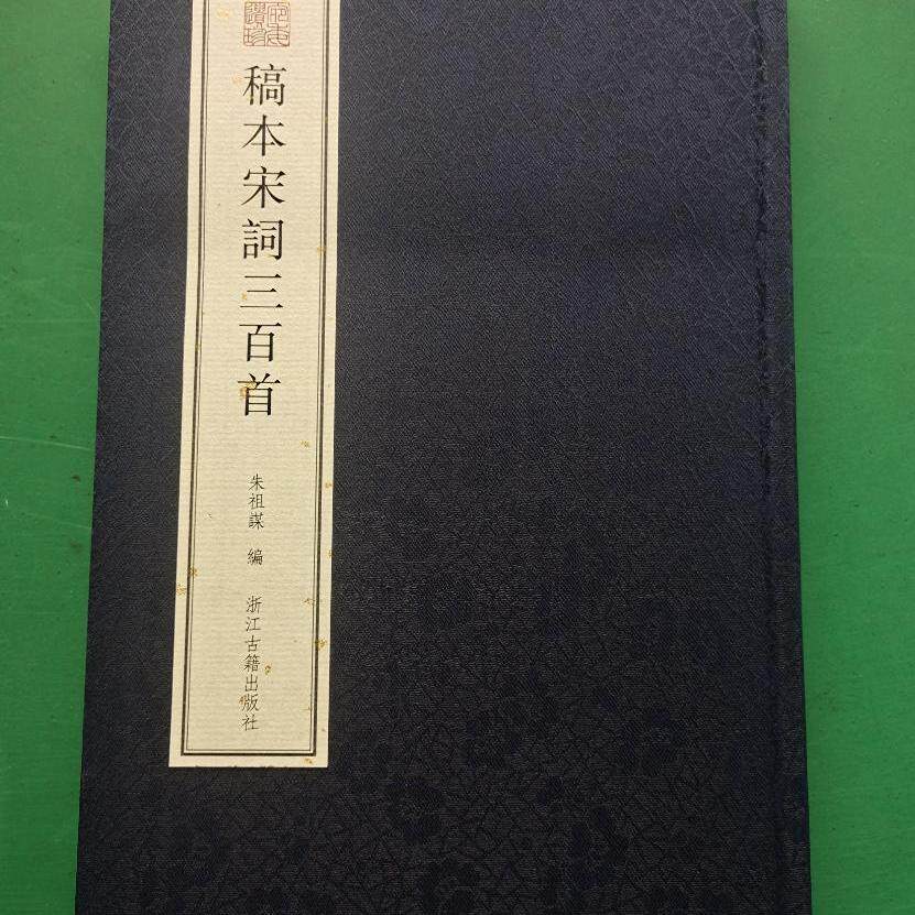 委婉遗珍 稿本宋词三百首 严中 著 朱祖谋编选宋词选本据浙江图书馆善本繁体字竖排版中国古诗词鉴赏赏析文学书籍 浙江古籍出版社