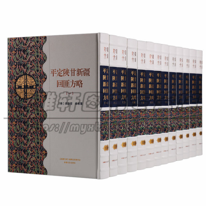 正版 新疆文库 乙部 （共十三卷）平定陕甘新疆回匪方略 历史 地方史志 民族史志 新疆文化出版社图书