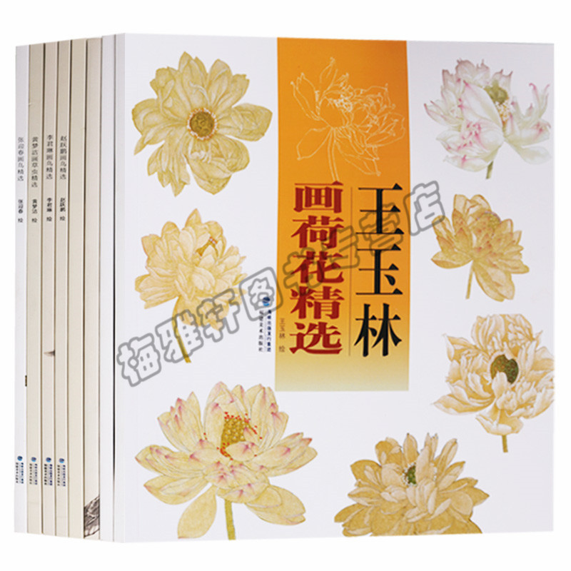 正版 名家画画系列（共8册）郭子良赵跃鹏李君琳张迎春汤琳南画鸟精选王玉林画荷花精选 邓伯元画鸡精选黄梦洁画草虫精选 福建美术