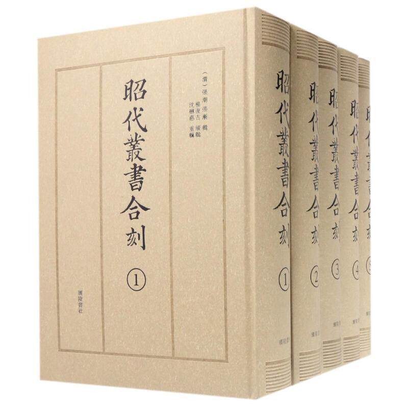 昭代丛书合刻 综合性丛书清人小品杂著集并弧矢算术细草图解清代学术史研究此本影印广陵书社