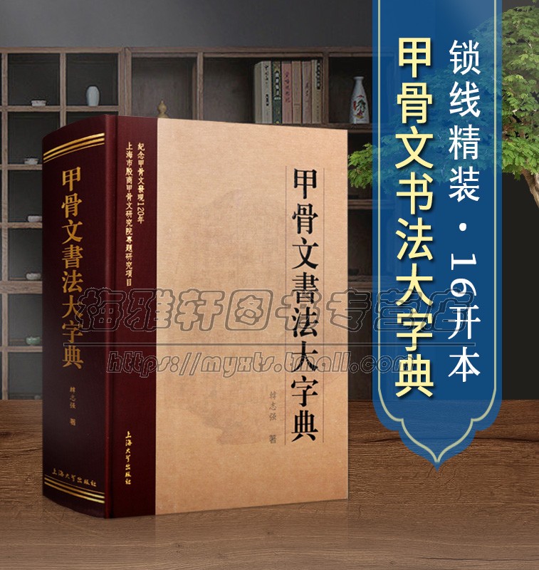 精装中国甲骨文书法大字典 文字汉字甲骨文书法艺术工具书临摹书写字源金石说文解字释字典字编字汇甲骨文丛书字帖文字研究书籍