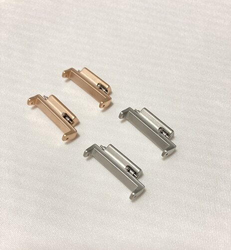 GA2100改装农家橡树橡胶表带头粒金属改装连接器快拆款转接头黑金 - 封面