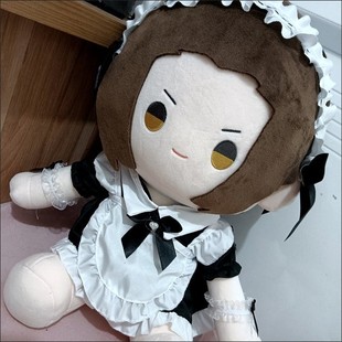 原创黑塔利亚周边同人王耀属性40cm棉花娃娃女生礼物玩偶公仔送人