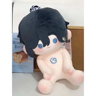 原创王者荣耀同人周边孙权属性40cm坐姿棉花娃娃玩偶公仔超萌礼物