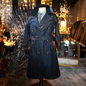 气场强大 大衣MC666 战壕风衣复古咔叽牛仔休闲长款 莫臣男士 英式