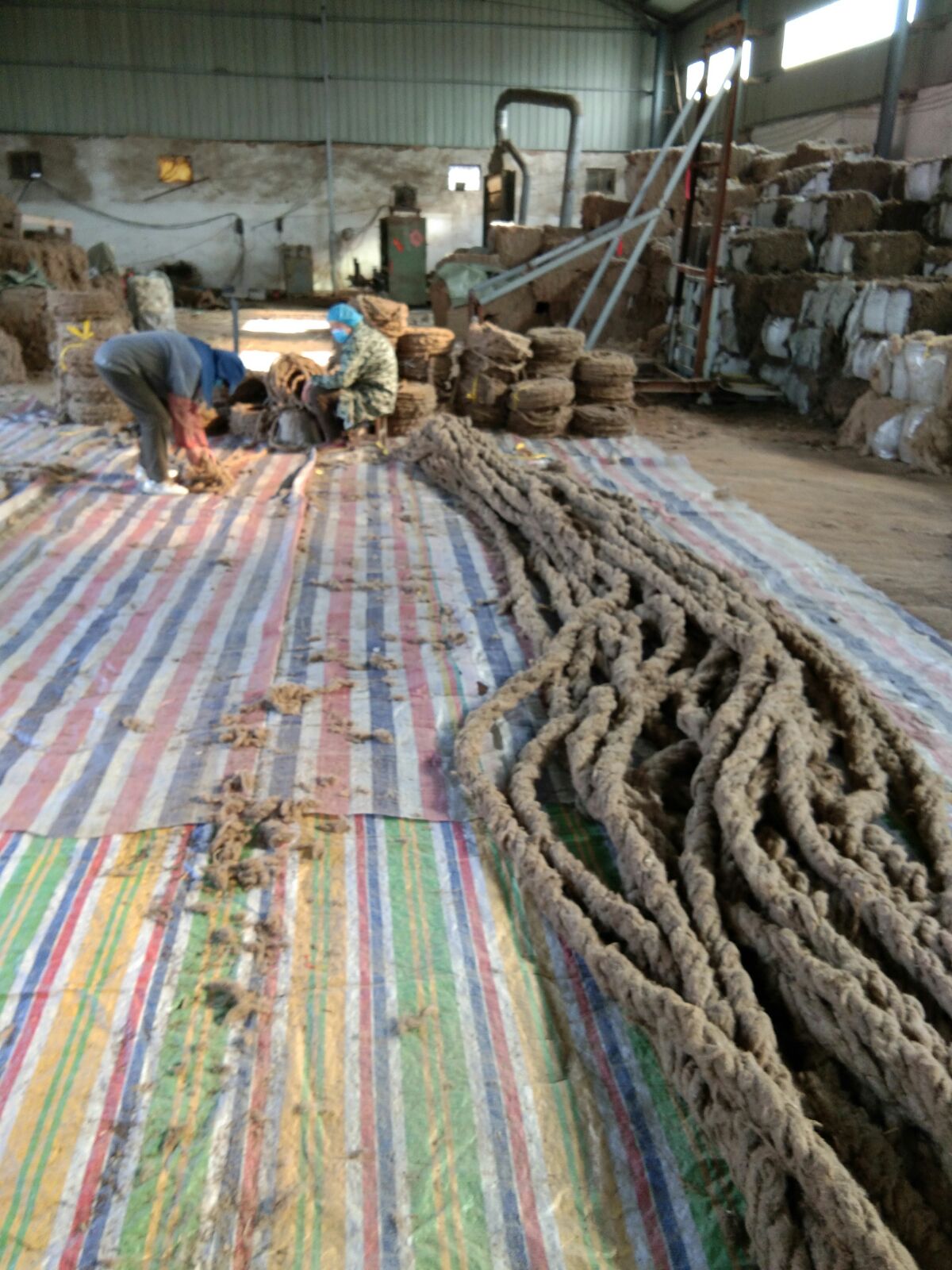 油麻丝管道密封堵漏防水密封五斤起订包邮