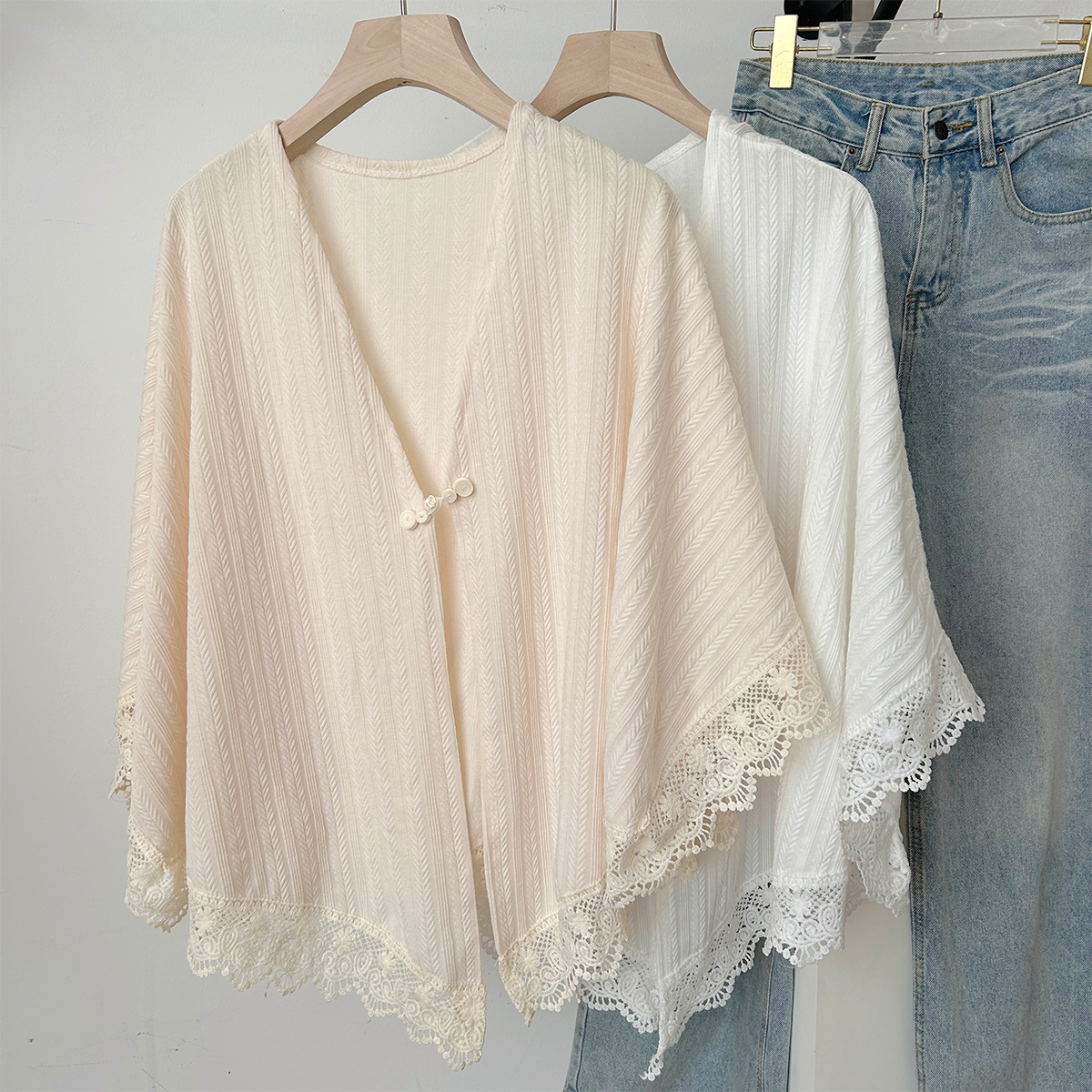 春秋新款时尚百搭披肩外套高级感