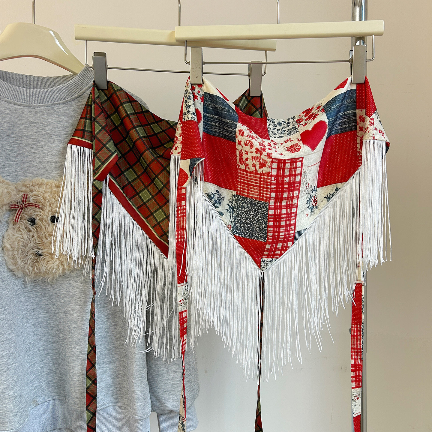 复古流苏三角巾屁帘女2025新款叠穿搭配裙子牛仔裤装饰半身裙配饰,女装/女士精品,半身裙,淘宝优惠券,粉丝福利购,淘宝优惠卷