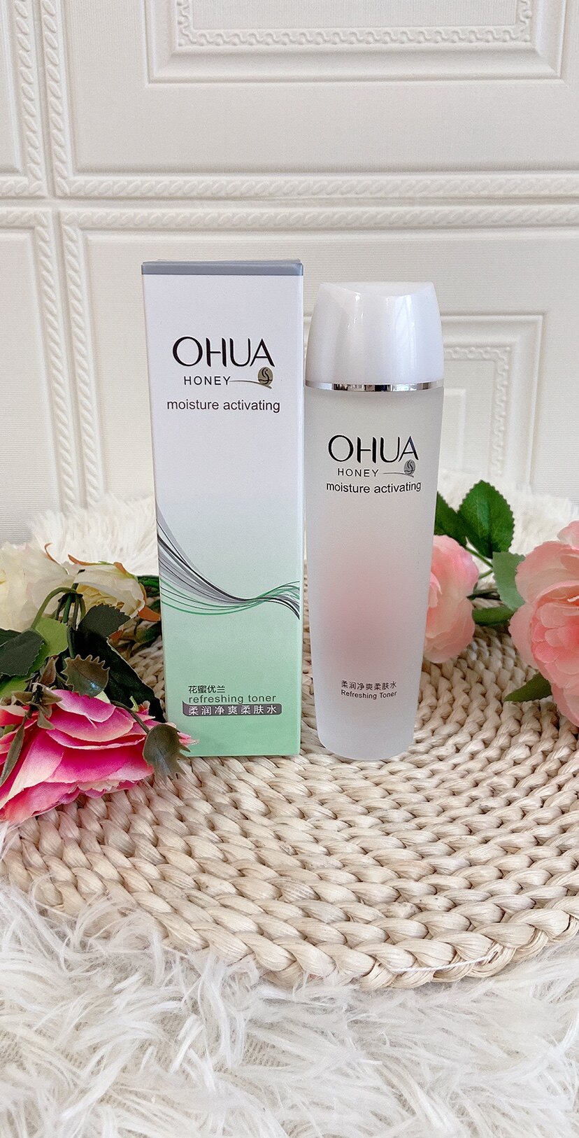 花蜜优兰OLAN正品柔润净白柔肤水化妆保湿补水0
