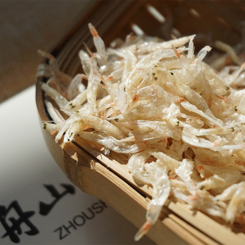 舟山特产海鲜干货 宝宝虾皮 蚂蚁岛 野生无盐日晒250克包邮