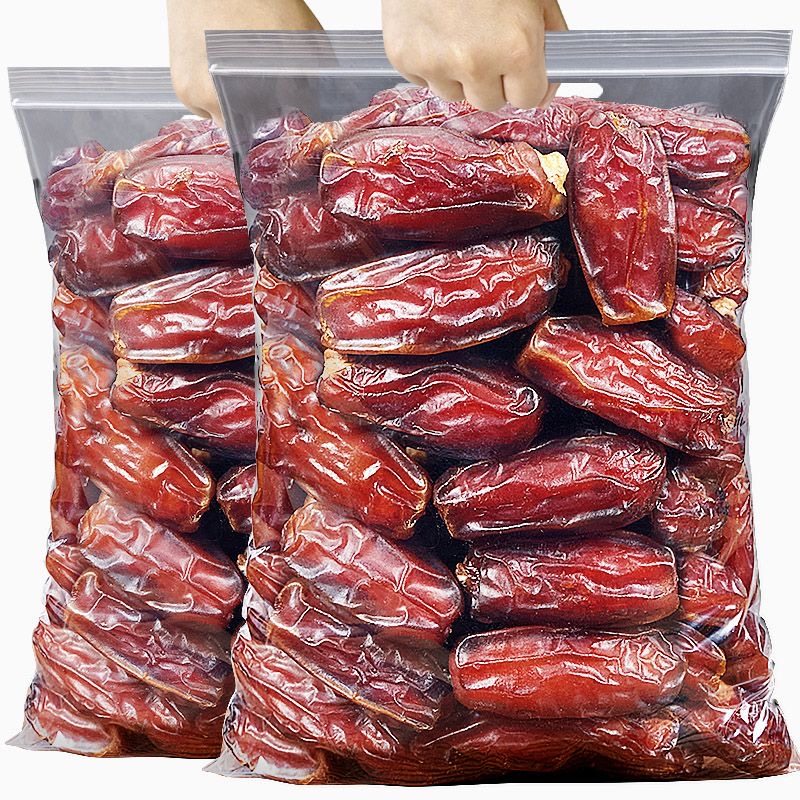 2025新品伊朗进口黑椰枣无糖香蕉脆块混合零食伊朗迪拜进口特产