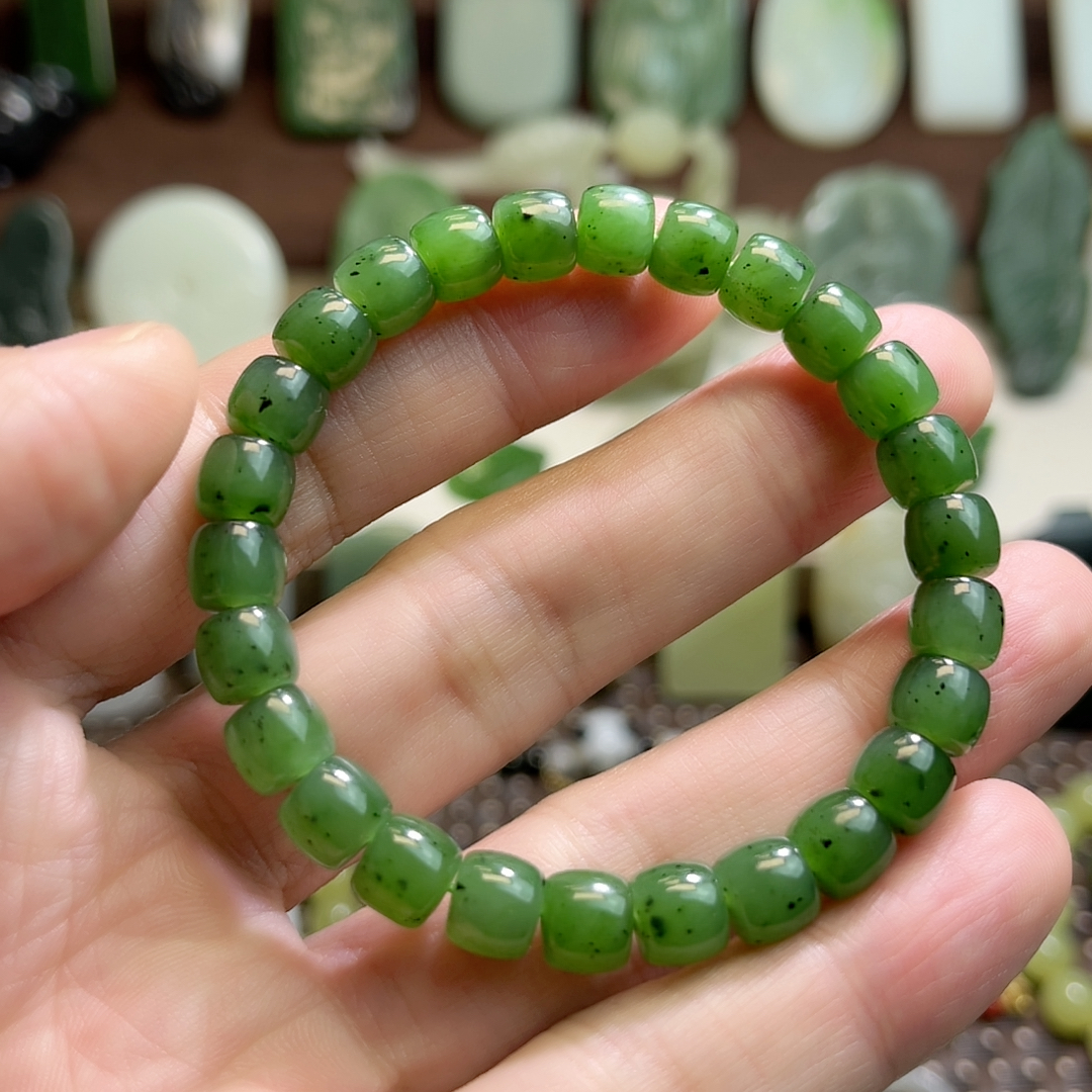 和田玉碧玉手串