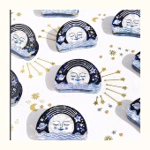 KINGSTON重工太阳女神发夹高级感气质星星宇宙鲨鱼夹后脑勺盘发夹