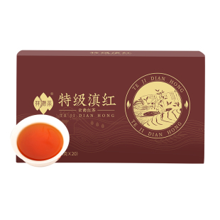 祥源茶官方旗舰店云南凤庆滇红特级红茶薯香工夫红茶茶叶80g